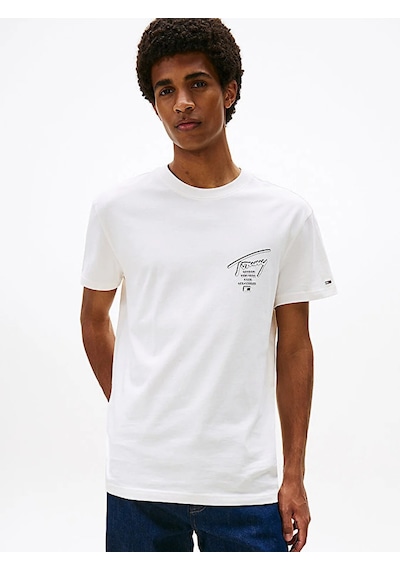 New Balance Tjm Reg Sıgn Cıty Tee Ext Erkek Beyaz T-shirt - Dm0dm22120