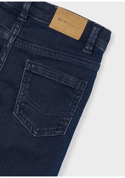 Mayoral Erkek Çocuk Geniş Paça Kot Pantolon Lacivert