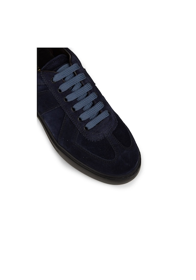 Deery Erkek Süet Lacivert Sneaker Ayakkabı - 02017mlcvp01 Lacivert