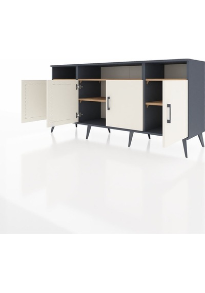 Hyperion Konsol 6 Raflı 4 Kapaklı 176x44x83 Antrasit-aytaşı/çam Aytaşı/çam Hyperion Konsol 6 Raflı 4 Kapaklı 176x44x83 Antrasit-aytaşı/çam Aytaşı/çam