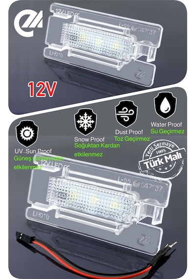 Bmw 1 Serisi F20 F21 2011-2019 Canbus Led Bagaj Aydınlatma Ledi Lambası
