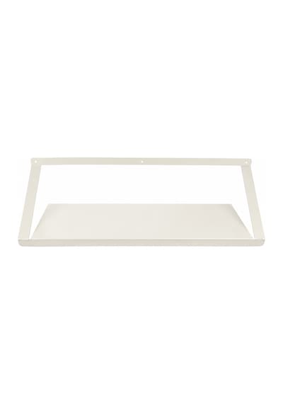 Alfafonet Ziglat 150 Serisi Endüstriyel Duvar Tipi Raf 700x200x150 Mm Mat Beyaz 20 Kg Taşıma Kapasiteli