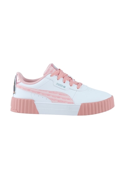 Puma X Gabbys Dollhouse Carina 3.0 Çocuk Beyaz Spor Ayakkabı 405775-01