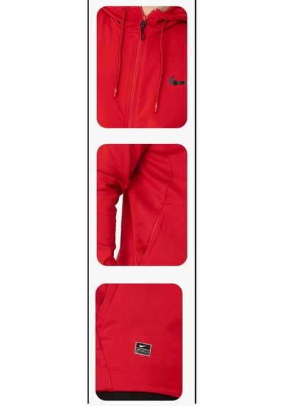 Nike Ea-4276 Polyester Erkek Eşofman Takımı Kırmızı