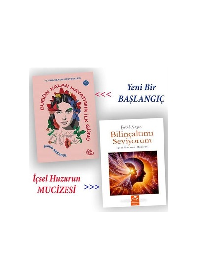 Bugün Kalan Hayatımın İlk Günü & Bilinçaltımı Seviyorum 2 Kit...