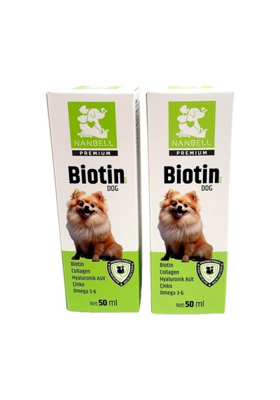Nanbell Köpekler İçin Omega 3-6 Biotin Kolajen 2 x 50 ML