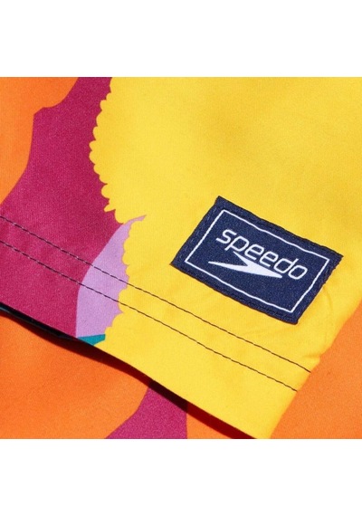Speedo Digital Print Erkek Şort Mayo C-spe800330e5030- Sarı