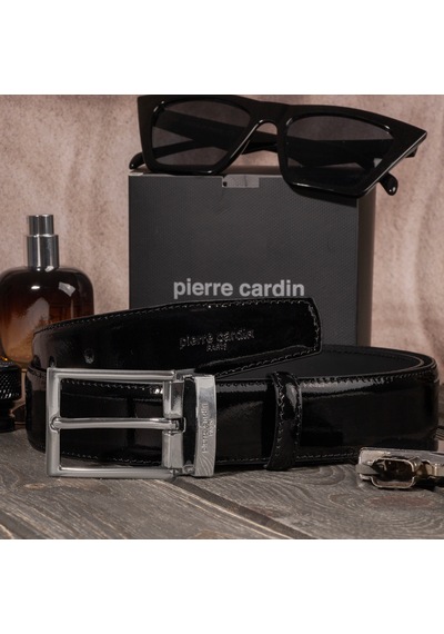 Pierre Cardin Rugan Deri Erkek Kemer Pc2209 Siyah