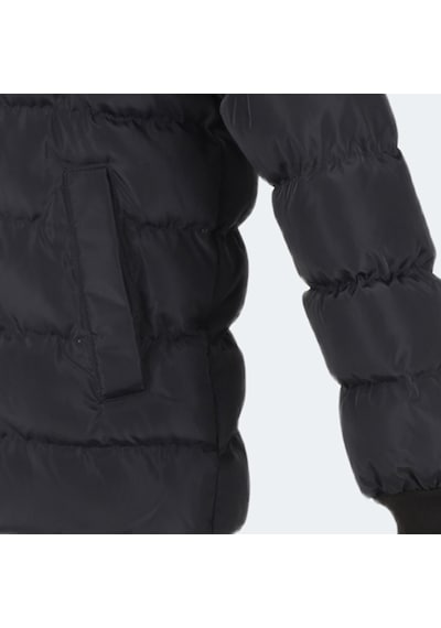 Slazenger CALISTO NEW Çocuk Kapüşonlu Şişme Lacivert Mont & Kaban
