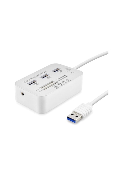 Hadron Hdx7028 3port Usb Hub 3.0 Ms-sd-m2-tf Duo Card Reader