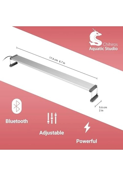 Chıhıros Aquatıc Studıo B20 Akvaryum Led Aydınlatma Bluetooth Controller 20-30cm