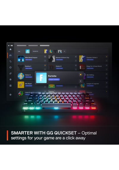 SteelSeries Apex Pro Mini Gen 3 OmniPoint 3.0 HiperManyetik Switch RGB Mekanik Kablolu Oyuncu Klavyesi (UK)