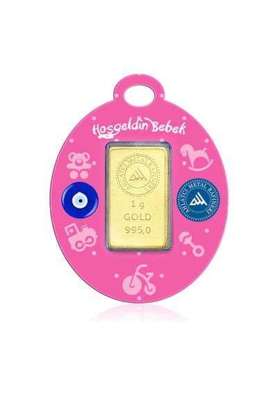 Ahlatcı Kuyumculuk 24 Ayar 1 Gram Kız Bebek Altın