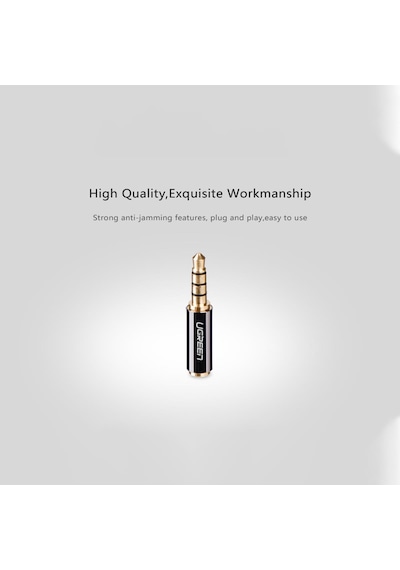 Ugreen 3.5mm Erkek to 2.5mm Dişi Jack Dönüştürücü Çevirici Adaptör