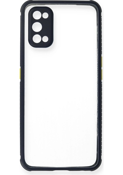 Cosmotex Newface Realme 7 Pro Kılıf Miami Şeffaf Silikon - Lacivert