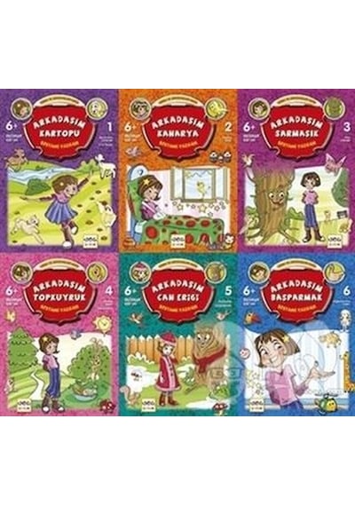 Ceren ve Arkadaşları-6 Kitap Takım - Bestami Yazgan - Nar Çocuk