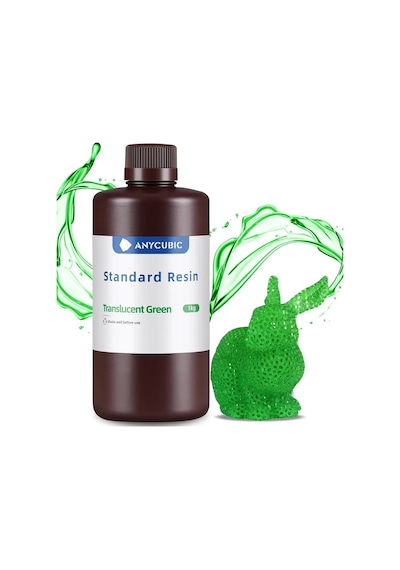 Anycubic Yarı Saydam Yeşil Reçine 1 Kg - Sla