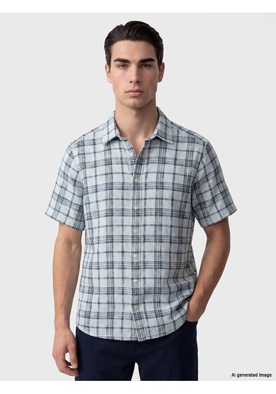 Lcwaıkıkı Classic Yeşil Regular Fit Ekose Armürlü Erkek Gömlek