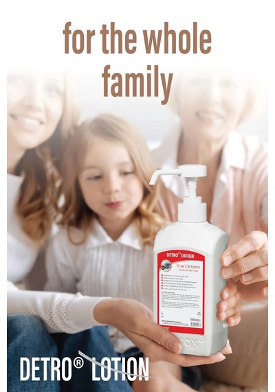 Detro Lotion Nemlendirici Cilt Bakım Losyonu 500 ML