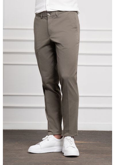 Morven Erkek Yeşil Dynamic Fit Chino Pantolon 25ys003003700 Yeşil
