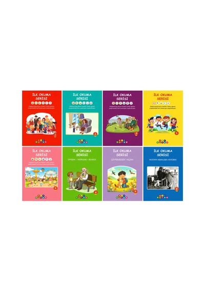 1. Sınıf İlk Okuma Kitaplarım Seti - Anetil - 8 Kitap Takım