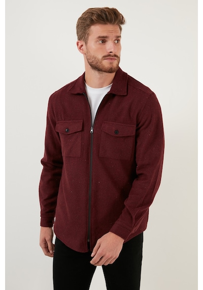 Buratti Erkek Gömlek Cf21W112925 Bordo
