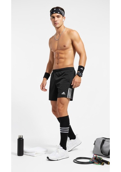 Plus Scorpion Unisex Tenis Çorabı 3 Lü Set Pamuklu, Nefes Alabilir, Günlük & Spor Kullanımına Uygun Siyah Çorap Siyah