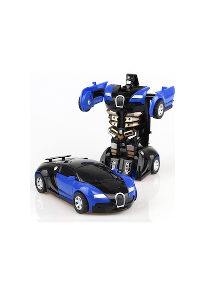 Robot Çek Bırak Araba - Kendinden Robota Dönüşebilen Araba - 1 Adet Diğer