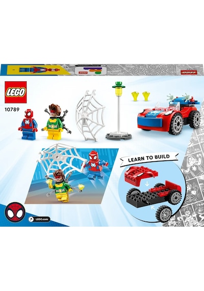 LEGO® Marvel 10789 Örümcek Adam’ın Arabası ve Doktor Oktopus 48 Parça