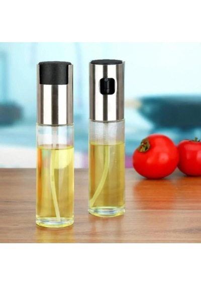 Sprey Püskürtmeli 100 Ml Cam Yağdanlık 1 Adet Bej Diğer