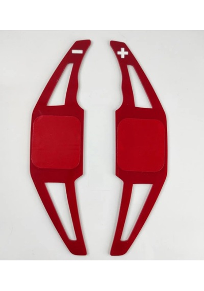 Kırmızı F1 Kulakçık Pedal Shift Paddle Shift F1 Vites siyah