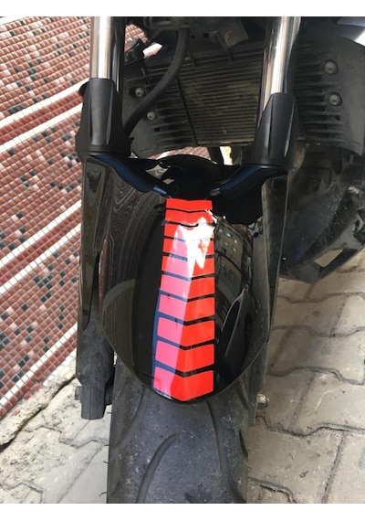 Ok Şeklinde Reflektif Kırmızı Sticker Çınar Extreme