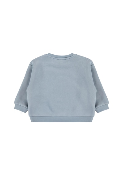Civil Girls Tavşan Nakışlı 2-5 Yaş Sweatshirt - Mavi