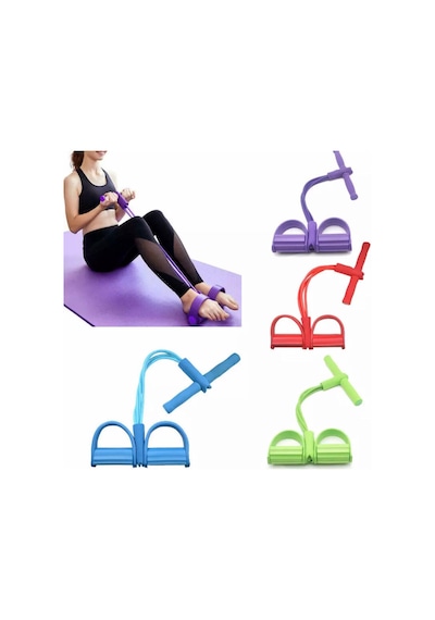Body Trimmer Egzersiz Aleti El Ayak Egzersiz Direnç Yayı Lastiği