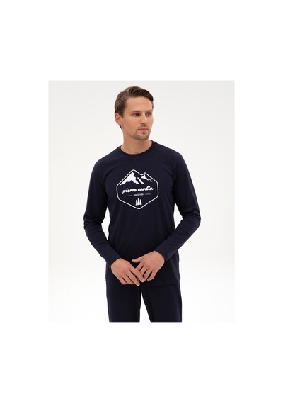 Pierre Cardin Erkek Lacivert Pijama Takım 50322632-200 Lacivert