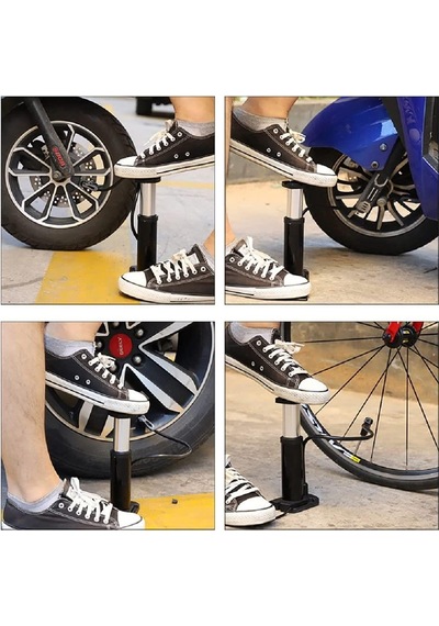 DT DT-4524BLI Pedal Tip Göstergeli Pompa 160 PSI Alüminyum
