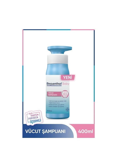 Bepanthol Baby Vücut Şampuanı 400 Ml 8699546340095
