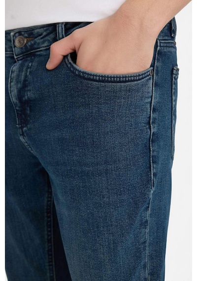 Defacto Pedro Slim Fit Dar Kalıp Normal Bel Dar Paça Jean Pantolon F9777ax26spnm34 Mavi-nm34 Defacto Pedro Slim Fit Dar Kalıp Normal Bel Dar Paça Jean Pantolon F9777ax26spnm34 Mavi-nm34