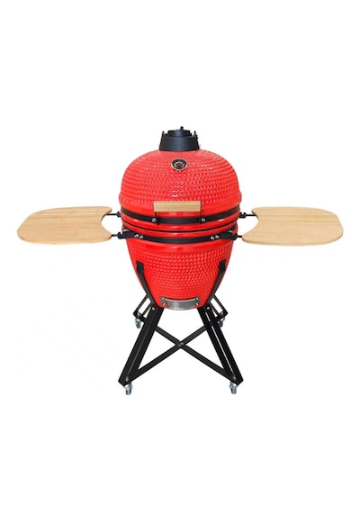 Chefden Elite 21 Kömürlü Seramik Kırmızı Barbekü
