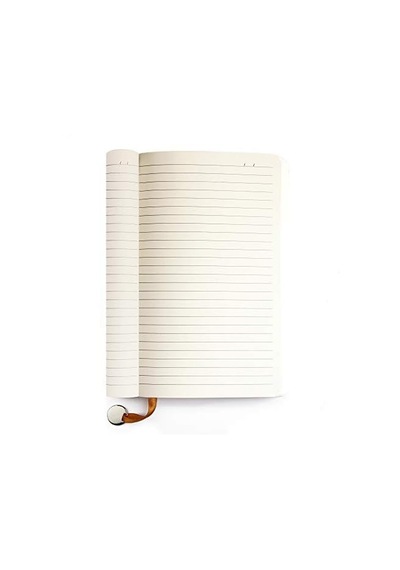 Leather & Paper Lp1129 Defter, Taba, Çizgili 103 Ivory