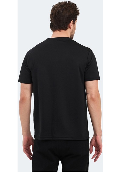Slazenger OTAR I Erkek  Siyah Tişört