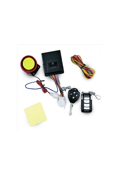 Motosiklet Alarm Seti İşlenmemiş Anahtarlı, Su Geçirmez