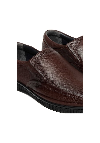 Bestello Bağcıksız Poli Taban Comfort 011-201-24y Erkek Ayakkabı Kahve