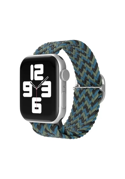 Newface Apple Watch 38mm Star Kordon - Zigzag Mavi-yeşil Diğer