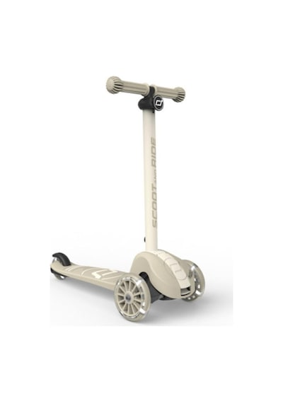 Scoot And Ride Highwaykick 3s Çocuk Scooterı, Ash - Led Tekerlekli, Katlanabilir Ve Ayarlanabilir
