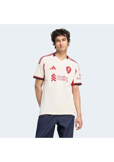 Adidas Liverpool Fc 25-26 Deplasman Erkek Beyaz Futbol Forması Jv6487 Beyaz