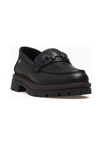 Mamma Mia Mammamia Kadın Deri Günlük Loafer Ayakkabı 26k D26ka-3225 Siyah