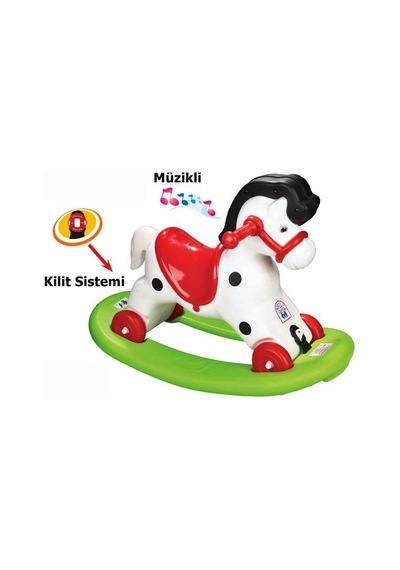 Müzikli Sallanan At Poşetli