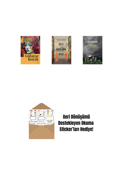 Yaratıcı Yazmanın Hazzı + Çifte Kapıların Ötesi + Siyah Koku + Okuma Sticker'ları