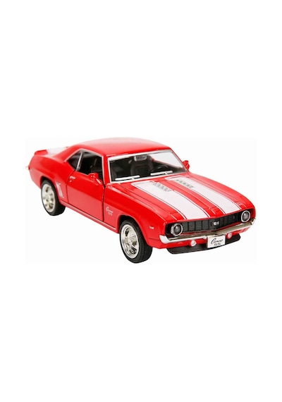 1:32 Rmz City Alman Klasikleri Serisi Die Cast Çek Bırak Model Araba - Kırmızı 1969 Chevrolet Camaro